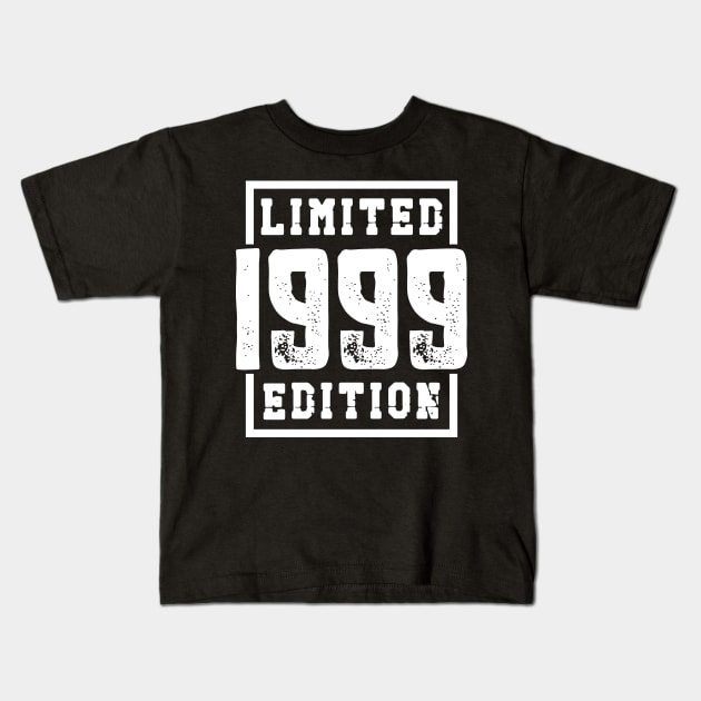 1999 Limited Edition Kids T-Shirt by colorsplash